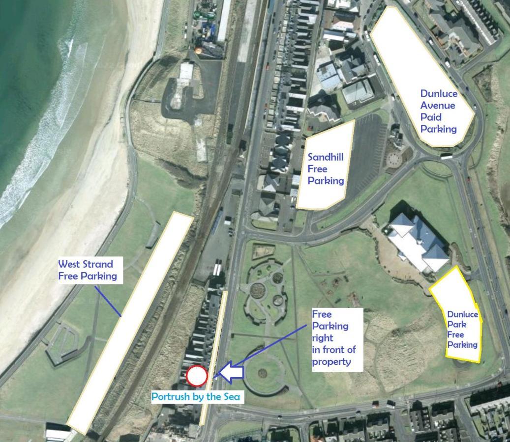 1 West Beach - Dog Friendly - Portrush By The Sea Eksteriør bilde